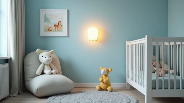 Choisir une veilleuse murale bébé pour des nuits paisibles