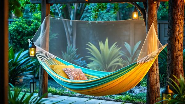 Top 5 hamacs doubles autoportants pour un jardin tendance